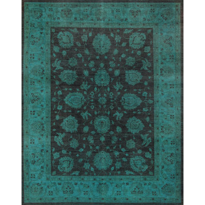 Lahore One-of-a-Kind 9' X 11' 2010s Wool Area Rug in