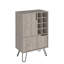 L Armoire de bar Silhill, huit casiers à vin, deux armoires avec porte simple