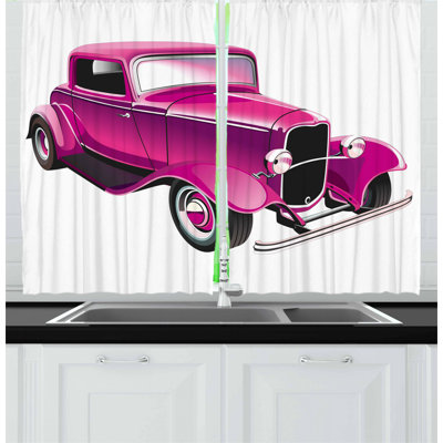 Pointed Kitchen Curtain