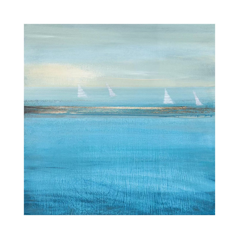 Toile en métal Steonseix - Waiting On The Wind II par Susan Jill