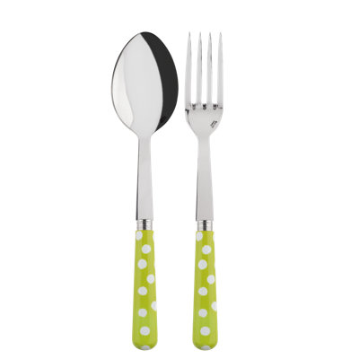Sabre Paris - Serving Set White Dots