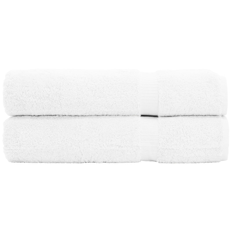 Orchid Super Plush Bath Sheet, White