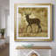 Country Deer - peinture encadrée-120275740-120275738