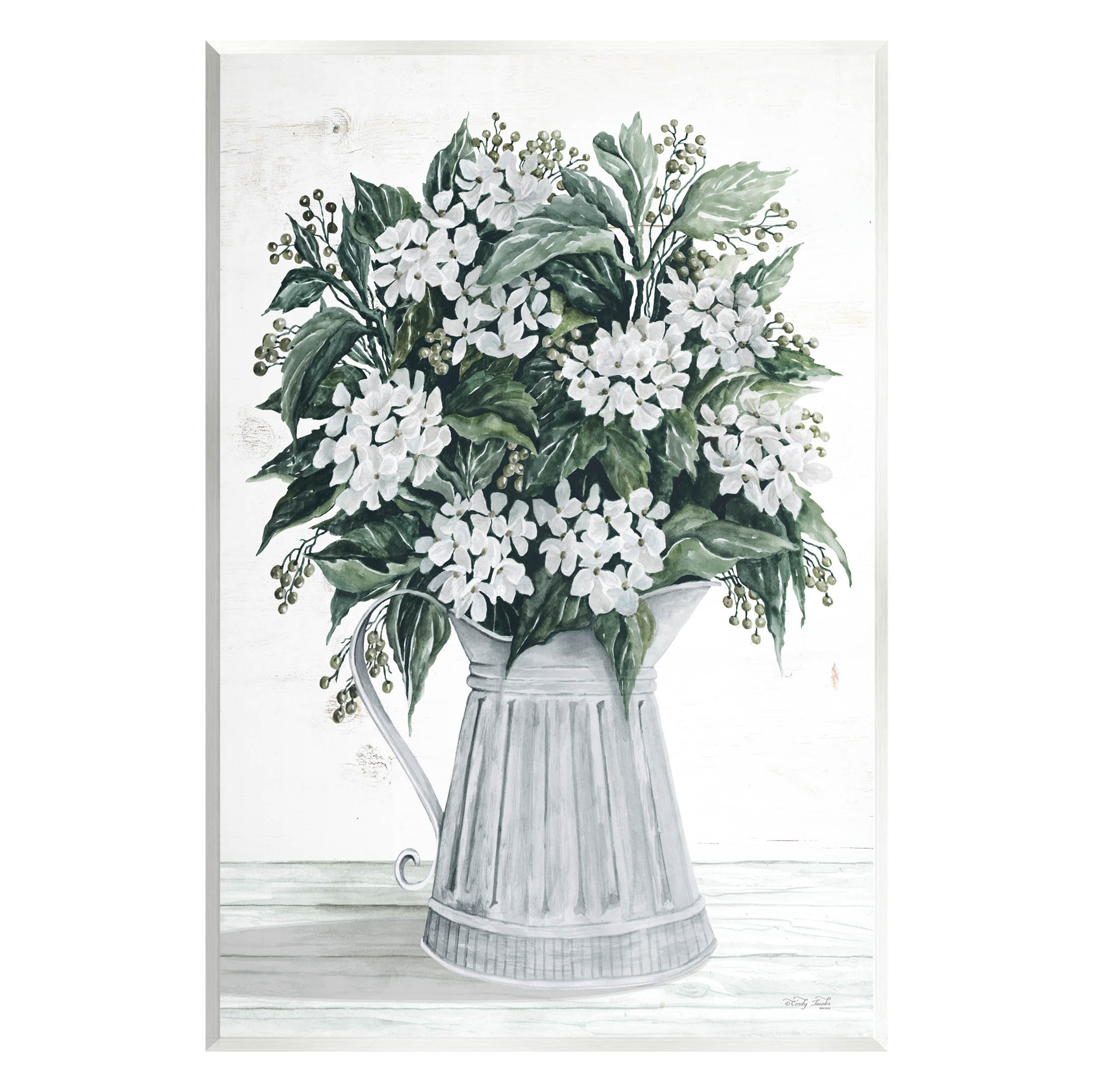 Sfondo Floreale Astratto Con Fiori Blu Isolati Su Bianco, Bouquet