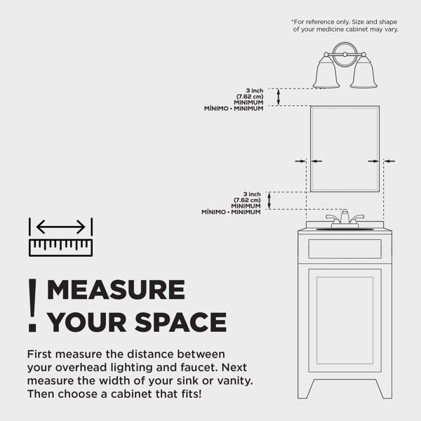 HetayC Bathroom VANITIES & CABINETS 302937 Replacement Medicine