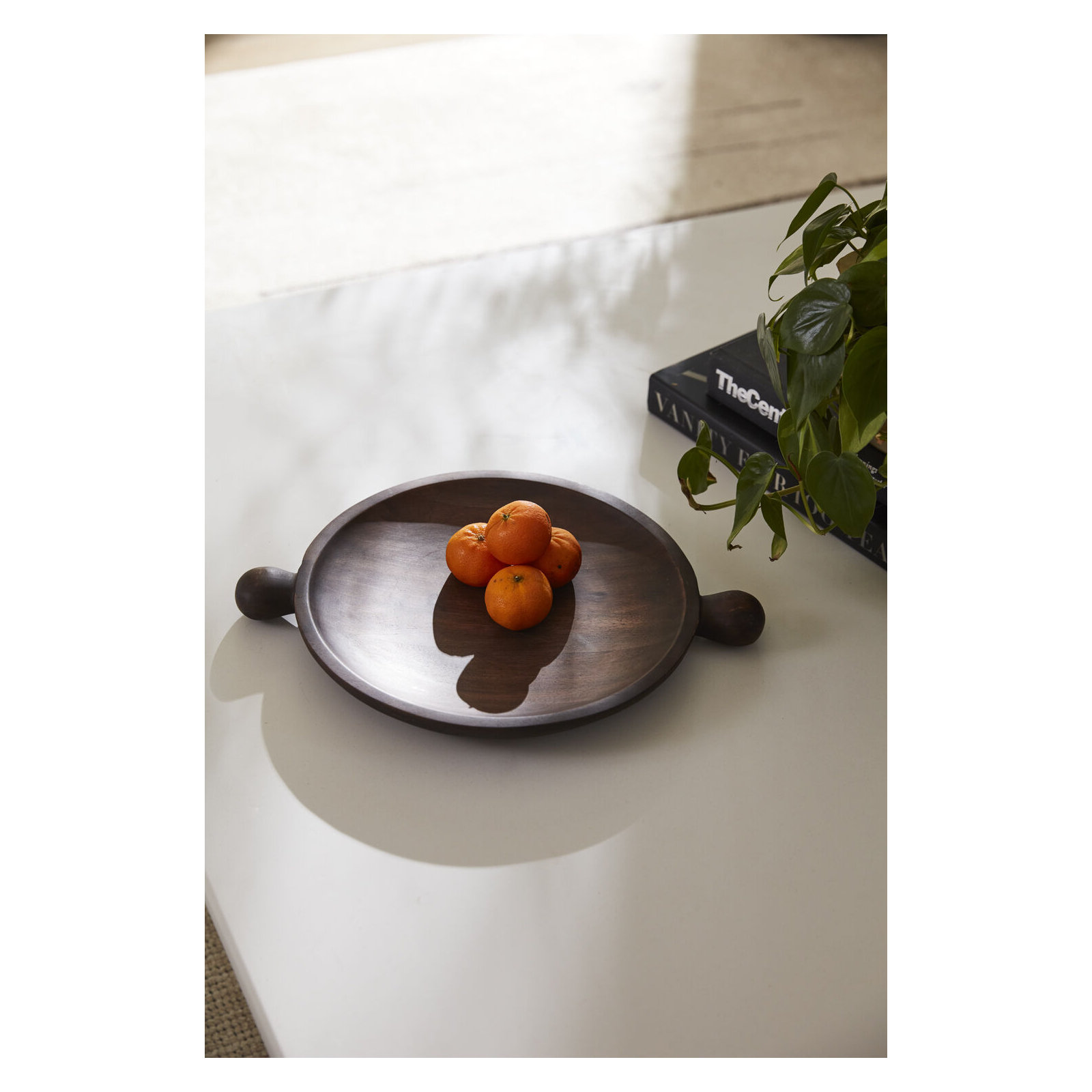 Wood Tray - Set of 1, 1.5" H x 15.7" W x 12" D