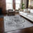Carbaugh Washable Abstract Indoor / Outdoor Rug-1951325846