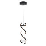 Luminaire suspendu géométrique simple à 1 lumière Galbraith