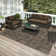 Idelia Performance Chenille Washable Indoor / Outdoor Rug