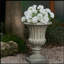 Urne de jardin pour l'extérieur, gris-258575872