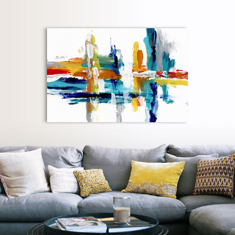 Captive Color III - reproduction d'art sur toile, Toile tendue, H 40 po x l 60 po x P 1,25 po