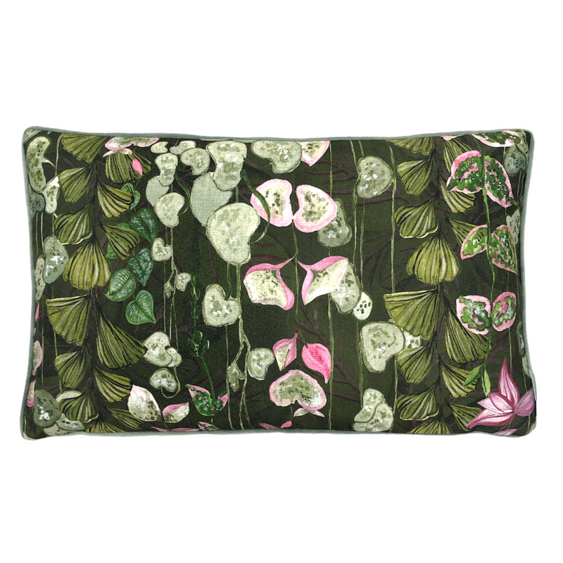 Floral Scatter Cushion Cushion With Filling, Pink, 50cm H x 30cm W x 3cm D
