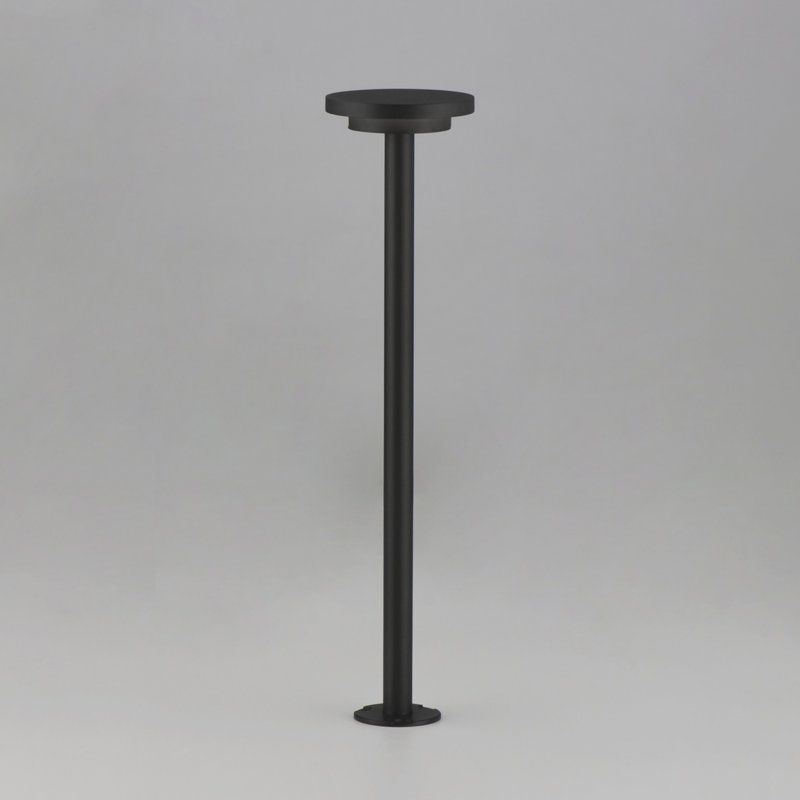 Alumilux: Bollard-Outdoor Pathway Light, Black/Yellow