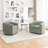 Odey Upholstered Swivel Barrel Chair-479968158