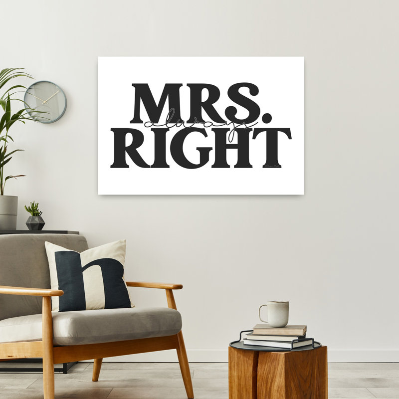 Mme. Right Right, art contemporain abstrait, H 24 po x l 36 po