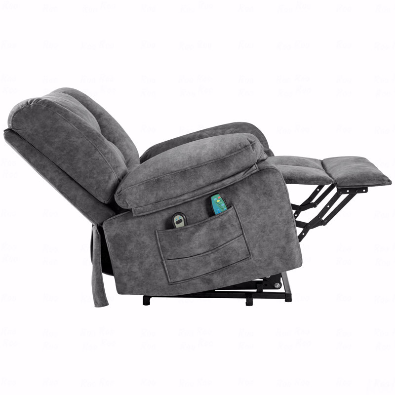 With Power Lift Function With Recliner Function Chair Sofa For Elderly With Massage Function, Gray