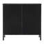 Fiama 38" Three Shelf Accent Cabinet with Two Glass Doors-50188782