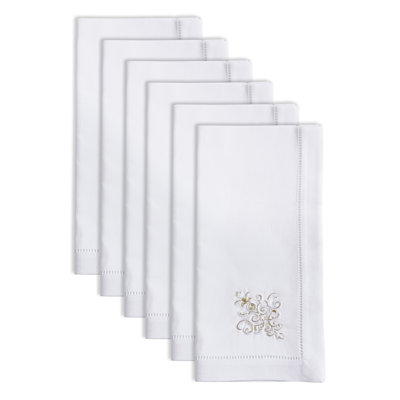 100% Cotton No Pattern Rectangle Napkin
