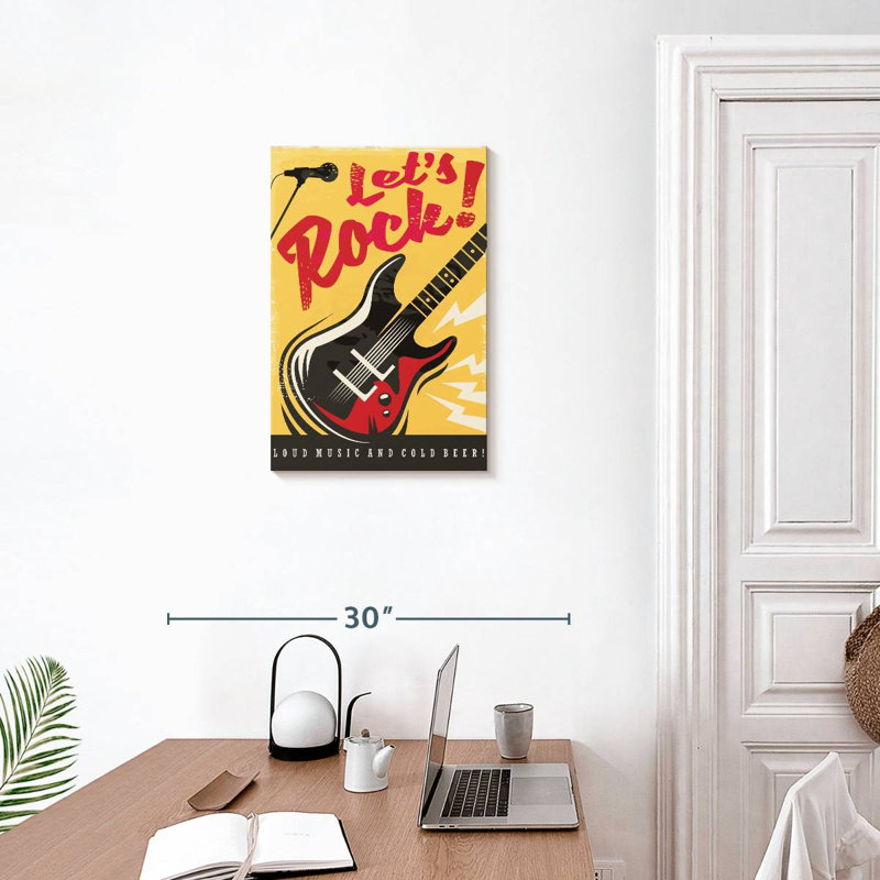 Affiche Rock Kambree, H 24 po x l 16 po
