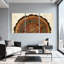 «Plants & Flowers Tree Ring», ensemble de 3 impressions sur toile-662398013