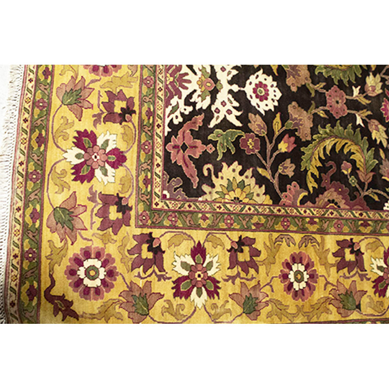 Mahajaran Hand Woven Wool Oriental Area Rug