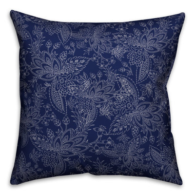  Paisley Throw Pillow