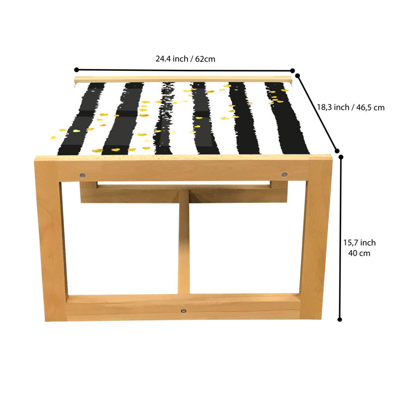 Jacklon Sled Coffee Table, 40cm H x 46.5cm W x 62cm D