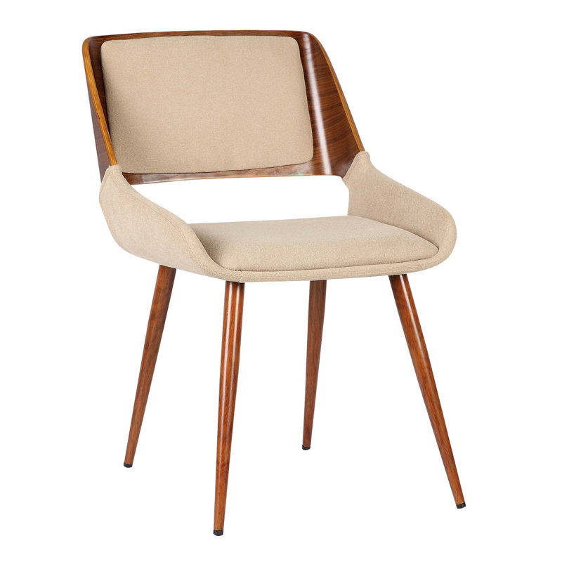 Tuthill 46cm H Upholstered Side Chair, Brown