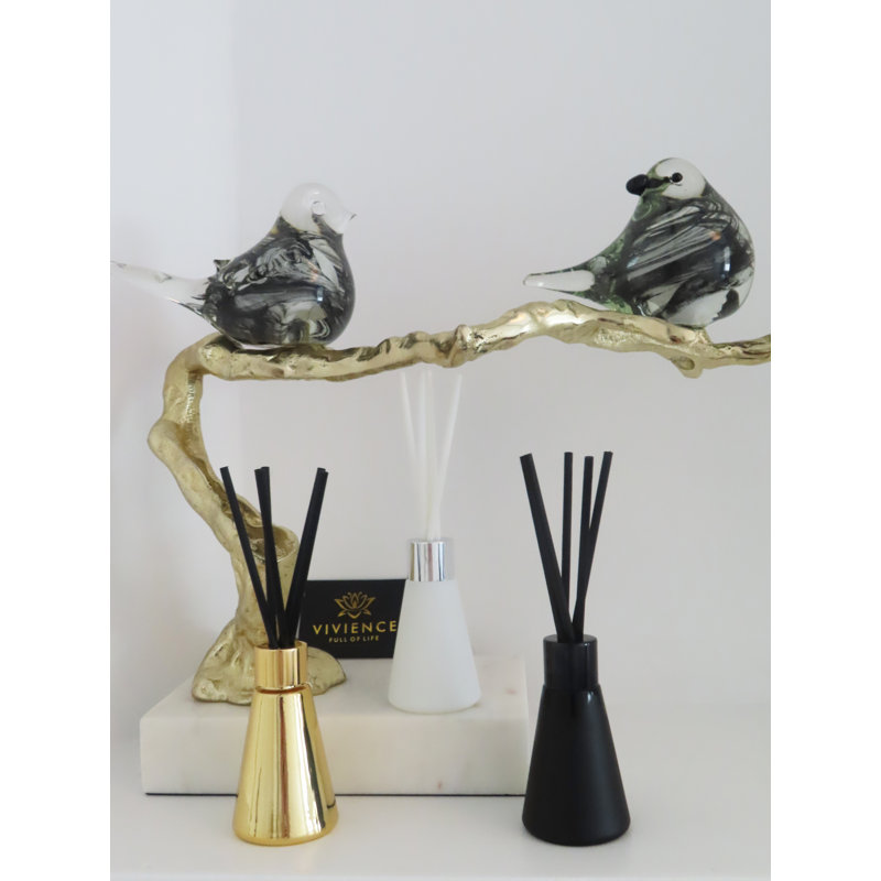 Assorted Colors Reed Diffuser Set with Floral Scents