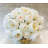 Large REAL TOUCH Rose Stems – Gold-Cream/Ivory English Roses For Home Décor