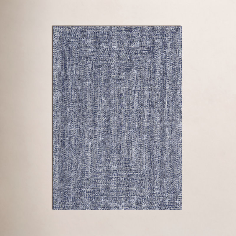 Hand-Braided Indoor/Outdoor Rug, Rectangle 7'6" x 9'6"