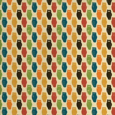 Tissu owls
