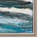 Sunshine Glare on The Waves a Hand Embelished Textured Canvas-124192837