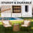 Dawna 2 - Person Patio Conversation Set with Cushions-1501005962