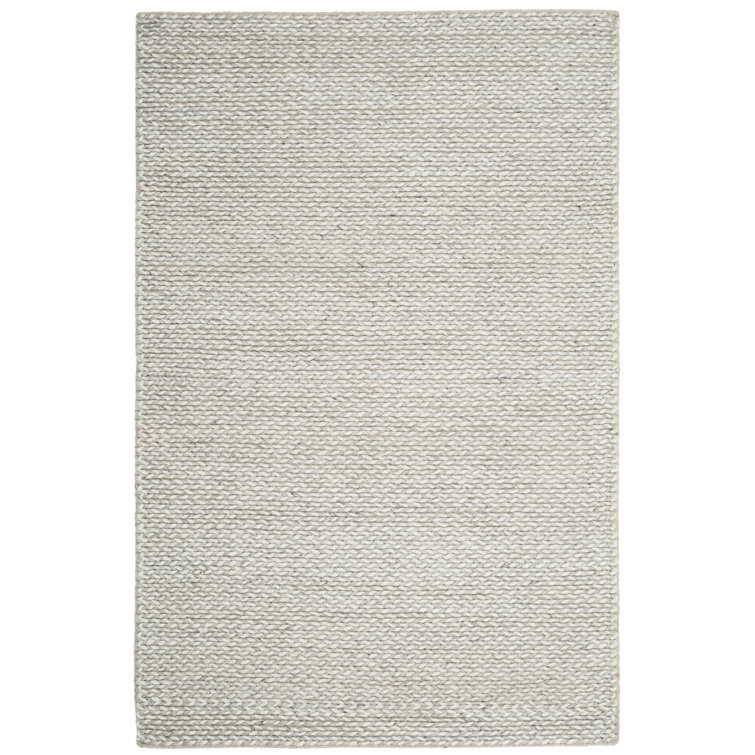 Hand-Tufted Ivory/Silver Area Rug