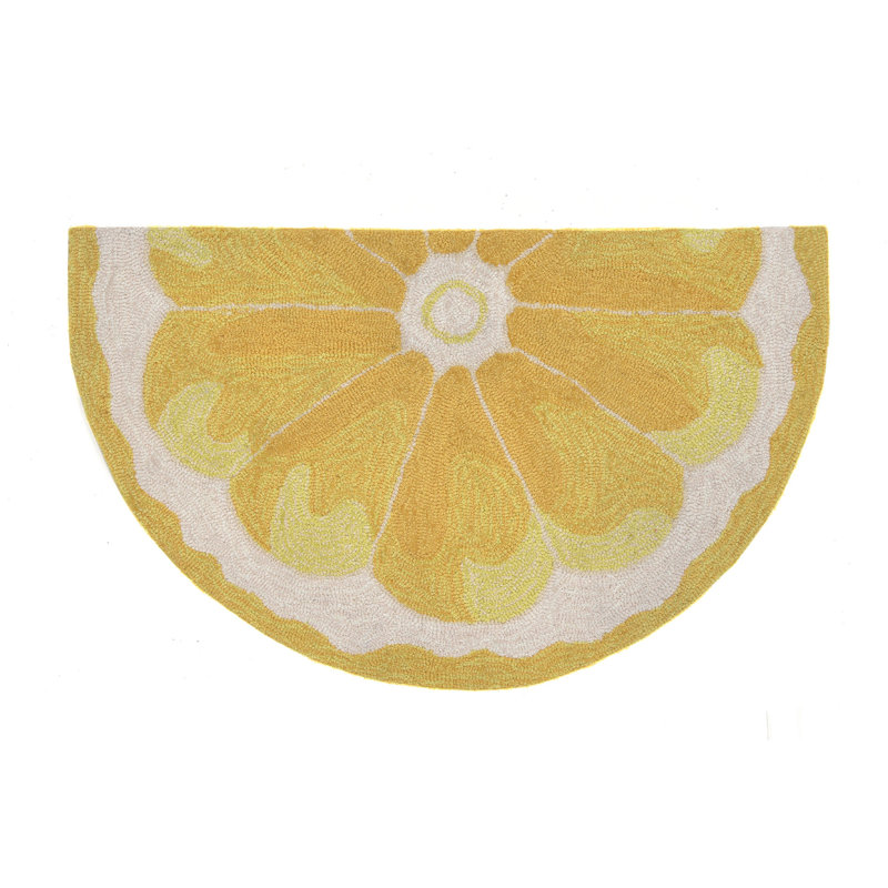 Tapis de cuisine Ismay, Demi-cercle de 2 pi 6 po x 4 pi