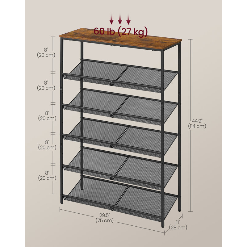 53 Pair Overdoor Shoe Organiser