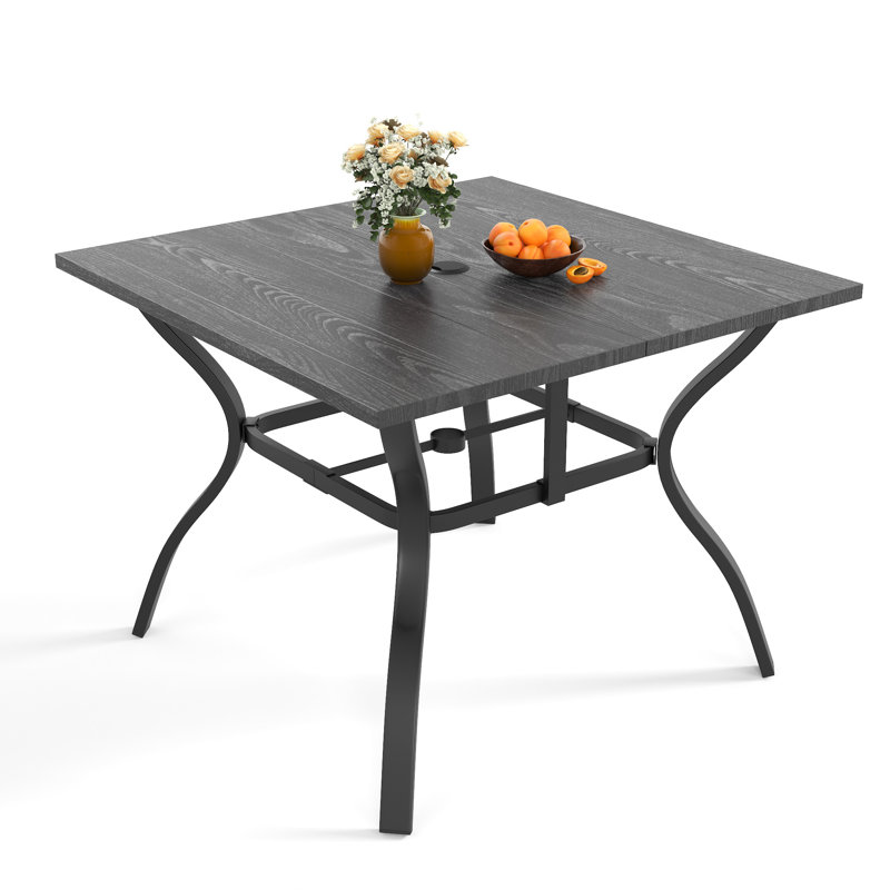 Ensemble repas d'extérieur 5 pièces 5 pièces, Natural