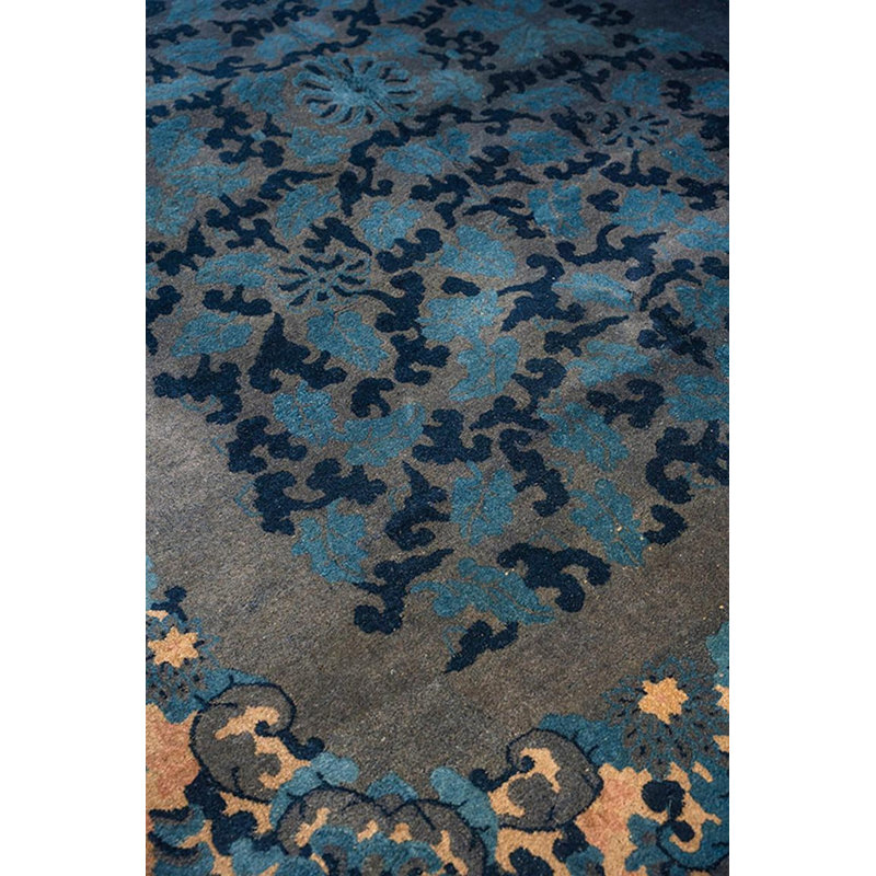One-of-a-Kind 9'0" x 11'11" Rectangle Hand Knotted Area Rug
