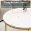 Ensemble de 2 tables de bout gigognes 27,6 po
