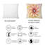 Coussin décoratif à fleurs moderne et surréel surréel-439049416