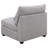 Blydenburgh Upholstered Armless Chair Grey