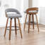 Swivel Upholstered Counter Stool-727801736