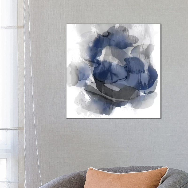 Yellow Rose by PhotoINC Studio - Wrapped Canvas Gallery-Wrapped Canvas Giclée, Black Floater Framed, 66.04 cm H x 66.04 cm W