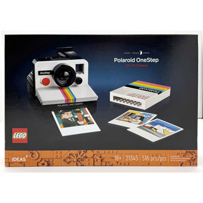 LEGO - Ensemble de construction d'appareil photo OneStep SX-70 - 2345 idées, 516 pièces