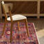 Tapis unique en laine noué à la main 1990S 3 pi 4 po x 6 pi 5 po Seidman