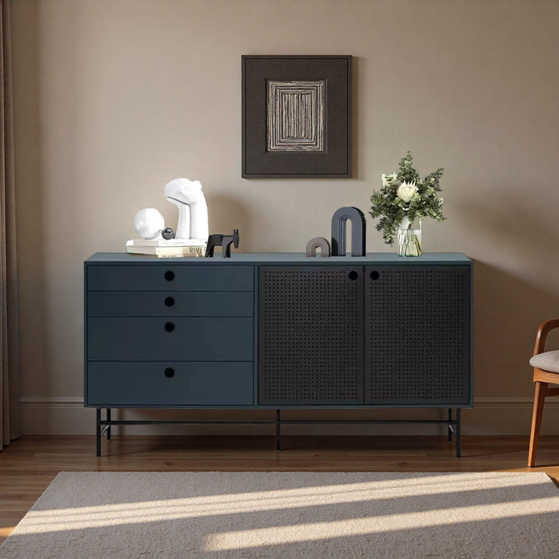 Buffet haut de gamme., H 33,46 po x l 55,12 po x P 15,75 po