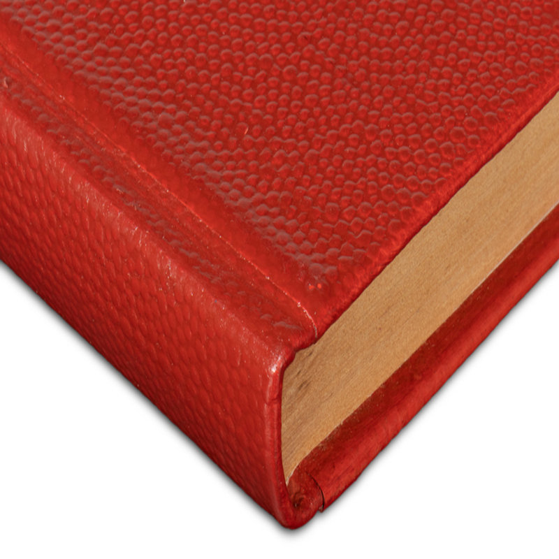 Shagreen Handmade and Media Decorative Book, Red