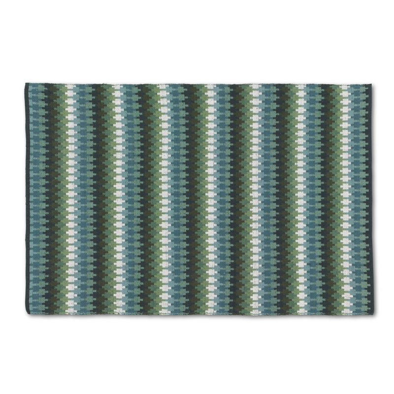 Justice Striped Cotton Hand Woven 80cm X 200cm Area Rug