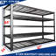 Étagères de garage robustes, P 24 po x H 84 po, tablettes en métal avec étagères de garage réglables à 5 niveaux, étagères industrielles-31204741